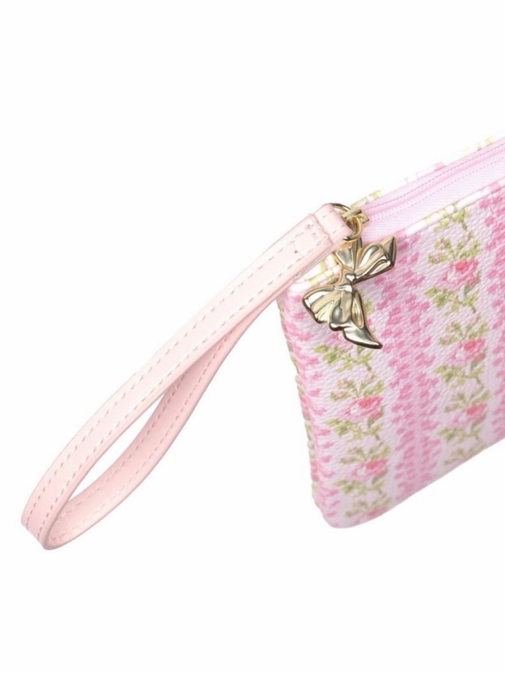 LoveShackFancy x Yoobi Accessory pouch with Gold Hardware - Picture 3 of 3